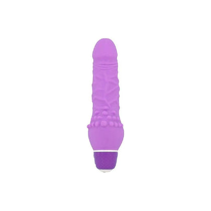 Seven Creations Silicone Classic Mini Purple Thin Veined Waterproof Vibrator - Model V-27 - For Women - Clitoral Stimulation - Sensual Pleasure - Adult Naughty Store