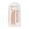Introducing the Real Rock Silicone Dual Density Dildo 9 Inch Model 101 Unisex Dildo for Intimate Pleasure in Skin-Toned Silicone - Adult Naughty Store