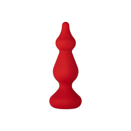 Introducing the SensaToys F-30: Red S Tapered Anal Toy for Intense Pleasure - Adult Naughty Store