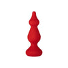 Introducing the SensaToys F-30: Red S Tapered Anal Toy for Intense Pleasure - Adult Naughty Store