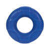 Introducing the SensaRings F-33: 21MM 100% Liquid Silicone C-Ring Blue M - The Ultimate Comfort Cock Ring for Men's Pleasure - Adult Naughty Store