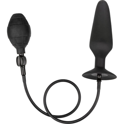 COLT XXXL Pumper Plug with Detachable Hose - The Ultimate Inflatable Silicone Anal Pleasure for Men - Model X-2000 - Black - Adult Naughty Store