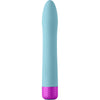 Densa Dual Density Long Bullet Vibrator - Model D-7.6 - For Intense Pleasure - Light Blue - Adult Naughty Store