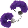 Introducing the Luxurious Purple Ultra Fluffy Furry Cuffs - The Ultimate Pleasure Enhancer for Couples - Adult Naughty Store