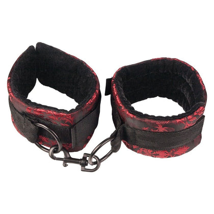 Scandal Universal Cuffs Red
Introducing the Scandal Universal Cuffs Red: Premium Brocade Adjustable Cuffs for Unforgettable Bondage Pleasure