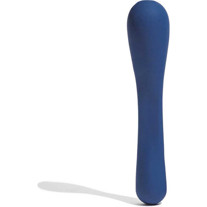 Introducing the Sensual Pleasure Double Entendre Bleu G-Spot and Clitoral Vibrator - Model DEB-001, for Women's Intimate Pleasure