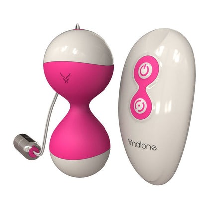 Miu Miu Pink Silicone Kegel Balls - Model X123 - Women - Dual Stimulation - Captivating Rose