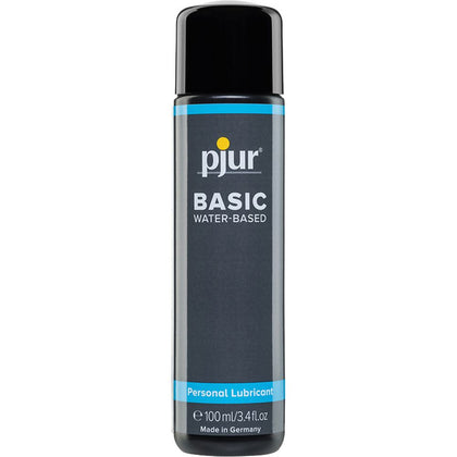 pjur Basic Water-Based Lubricant for Intimate Pleasure - 100ml Bottle