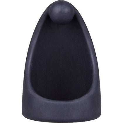 SwingO Sling - Silicone Cock Ring with Perineum Massage - Model XYZ - Male Pleasure - Black - Adult Naughty Store