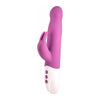 Seven Creations Rechargeable Rotating Purple Rabbit Vibrator - Model RRV-2000 - Female G-Spot and Clitoral Stimulation