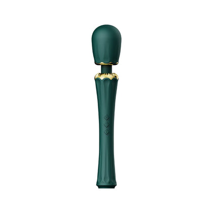 ZALO Kyro Turquoise Green Wand Massager - Powerful Egyptian Scepter Inspired Vibrating Pleasure Toy