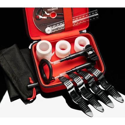 MaleEdge Pro Kit - Ultimate Penis Enlarger for Men - Complete Enhancement System - Model ME-500 - Red
