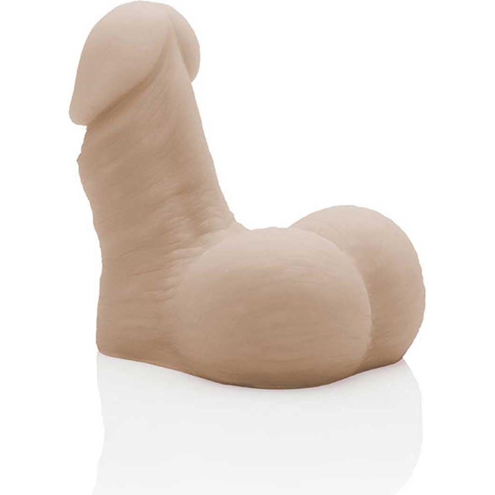 Tomax Limpy Light Flesh Small Limp Penis Realistic Dildo Model 810476016838 Unisex Anal and Packing Toy - Light Flesh - Adult Naughty Store