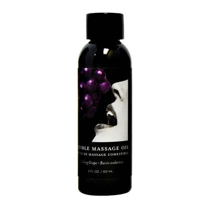 Earthly Body Edible Massage Oil - Luxurious Spa-Quality Massage Oil for Sensual Pleasure - Vegan, Sugar-Free, and Skin-Nourishing - Almond, Hemp, and Grapeseed Oils - Non-Greasy Residue - 100 - Adult Naughty Store