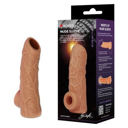 Kokos Nude Sleeve - Enhancing Pleasure and Intimacy for Women - Model NS1 - Flesh