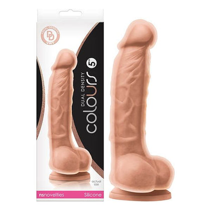Colours Dual Density 5'' Dong - The Ultimate Pleasure Experience for All Genders, Intense Stimulation for Internal Delight, Vibrant Colour Options