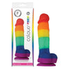Colours Pride Edition - 5'' Dong: The Ultimate Rainbow Pleasure Toy for All Genders and Sensual Delights