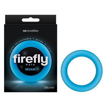Firefly Halo Glow-in-the-Dark Silicone Cock Ring - Model X1 - Male - Enhanced Climax - Assorted Colors