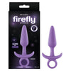 Firefly Prince Glow-in-the-Dark Silicone Anal Plug - Model FFP-001 - For Him - Ultimate Backdoor Pleasure - Sultry Midnight Black