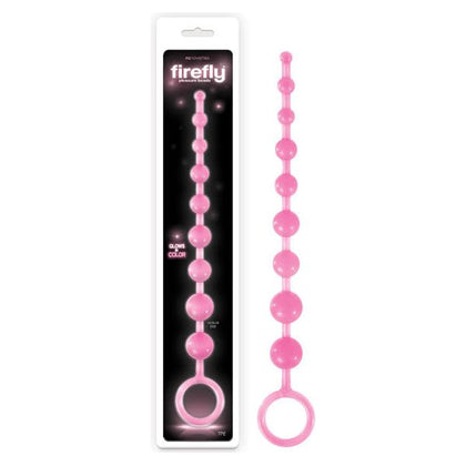 Firefly Pleasure Beads - Sensational Glow-in-the-Dark Anal Beads for Unforgettable Pleasure (Model FFPB-001) - Unisex - Anal Stimulation - Sultry Midnight Blue