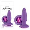 Introducing Glams Gem Plug - The Sensual Silicone Butt Plug (Model G-123) for Exquisite Pleasure in Vivid Colors! - Adult Naughty Store