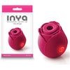 Introducing the INYA The Rose - Red: The Sensual Silicone Air Stimulator for Exquisite Pleasure - Adult Naughty Store