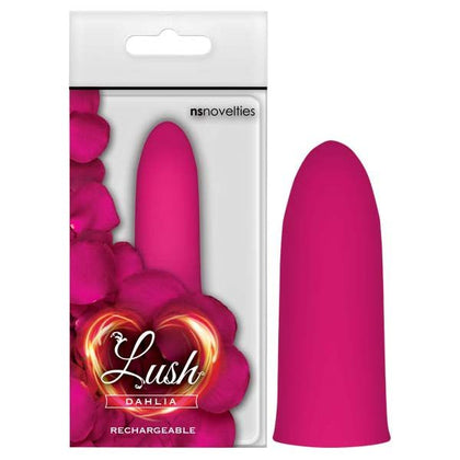 Lush Dahlia Mini Rechargeable Vibrator - 7 Speeds & Functions - For Women - Clitoral Stimulation - Velvet Touch ABS - Pink