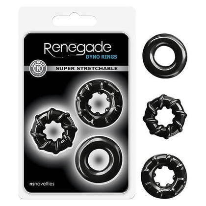 Renegade Dyno Rings - Stretchy TPE Performance Rings for Sensational Pleasure - Assorted Colors - Adult Naughty Store