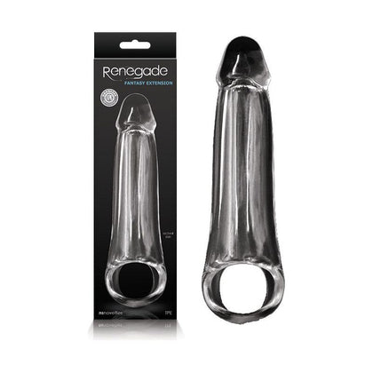 Renegade Fantasy Clear Penis Extension - Model XE-500 - Male - Enhanced Girth and Length - Heightened Sensations - Odourless - Body-Safe TPE - Assorted Sizes - Suitable with All Lubricants -  - Adult Naughty Store