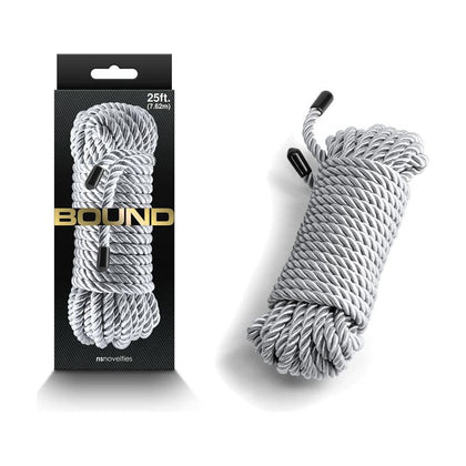 Introducing the SensaRope Silver Bound Rope - Model SR-130: Unleash Pleasure and Passion!