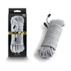 Introducing the SensaRope Silver Bound Rope - Model SR-130: Unleash Pleasure and Passion! - Adult Naughty Store