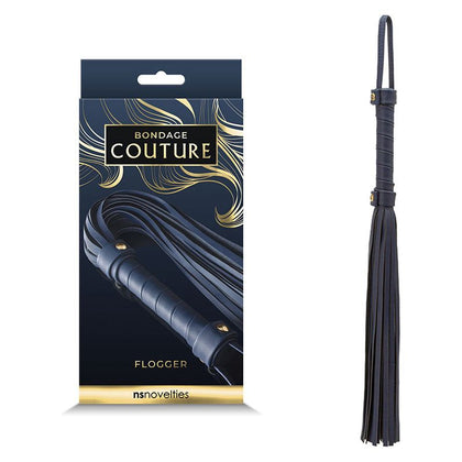 NS Novelties Bondage Couture BC-F01 Blue Flogger - Unleash Your Desires with Style and Elegance - Adult Naughty Store