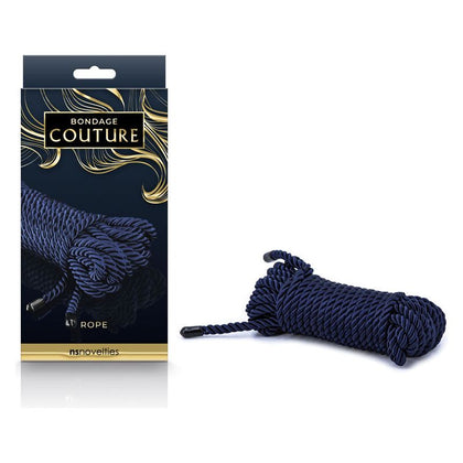 NS Novelties Bondage Couture Rope - Model BC-110 - Unisex - Versatile Pleasure - Black