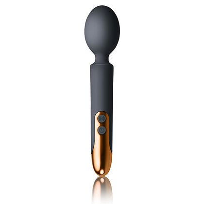 Luxe Pleasure Seeker Oriel Rechargeable Wand Model 811041014075 Women's Sensory Vibrator - Black & Copper
