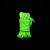 Ouch! Glow In The Dark Bondage Rope - Model GID-5M - Unisex - Full Body Restraint - Fluorescent Green - Adult Naughty Store