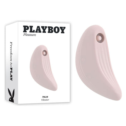 Playboy Pleasure PALM Pink USB Rechargeable Clitoris Tapping Stimulator - The Ultimate Handheld Pleasure Device for Intense Stimulation