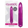 Classix Vibrating Rocket Bullet - Model CRB-01 - Unisex Clitoral Stimulator - Pink - Adult Naughty Store