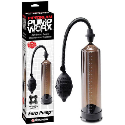 Introducing the Pump Worx Euro Pump - Ultimate Penis Enlargement Device for Long-Lasting Pleasure and Power