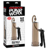 Pump Worx Mega-Grip XL Power Pump - Advanced Penis Enlargement Device for Men - Model PW-500 - Enhances Pleasure and Performance - Clear