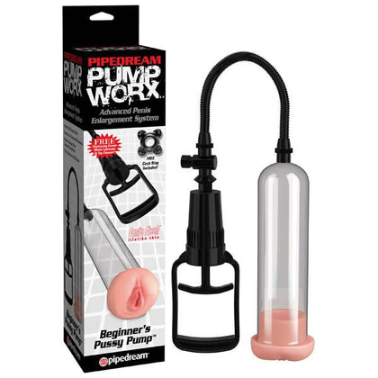 Pump Worx Beginner's Pussy Pump - The Ultimate Male Enhancement Device for Explosive Pleasure and Performance - Model PW-BPP-001 - For Men - Experience Intense Stimulation and Size Increase - - Adult Naughty Store