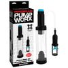 Deluxe Head Job Vibrating Power Pump by Pump Worx - Model X1234 - Male Enhancer for Throbbing Erections and Explosive Pleasure - Transparent