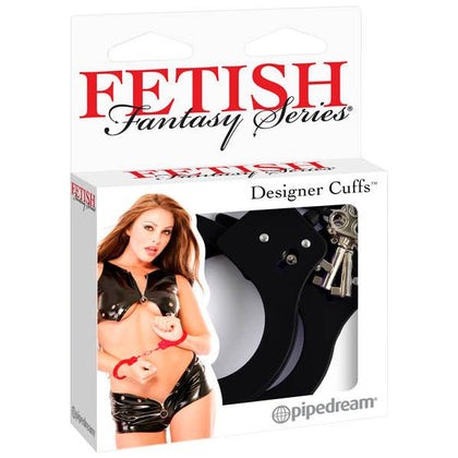 Fetish Fantasy Series Designer Cuffs - Metal Handcuffs for Dominance Play (Model FPD-1001) - Unisex - Pleasure for BDSM Enthusiasts - Silver - Adult Naughty Store