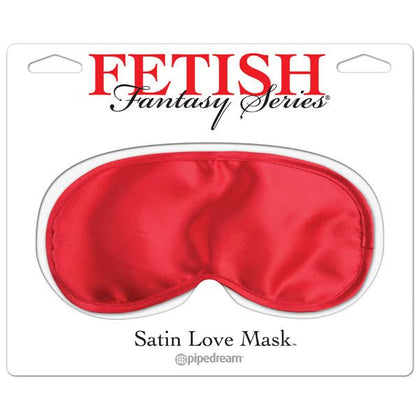 Fetish Fantasy Series Satin Love Mask - Sensual Blindfold for Enhanced Intimacy - Model 2021 - Unisex - Heightened Pleasure for All - Seductive Black - Adult Naughty Store