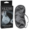 Fetish Fantasy Series Limited Edition Satin Love Mask - Sensual Blindfold for Enhanced Pleasure (Model: LEM-001, Unisex, Black)