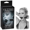 Fetish Fantasy Series Limited Edition Breathable Ball Gag - High-Quality Leather Strap, Model 10, Unisex, Sensual Pleasure, Black