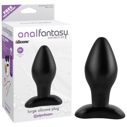 Introducing the Sensual Pleasure Collection: Anal Fantasy Large Silicone Plug - Model AP-420, Designed for Ultimate Backdoor Bliss!