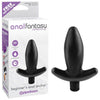 Introducing the Sensual Pleasures Anal Anchor - Model A1: The Ultimate Beginner's Delight for Mind-Blowing Anal Stimulation in Sultry Midnight Black! - Adult Naughty Store