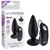 Introducing the Sensual Pleasures: Anal Fantasy Collection Elite Vibrating Plug for Intense Backdoor Bliss - Model AF-123, Designed for All Genders, Exquisite Anal Stimulation, Sultry Black