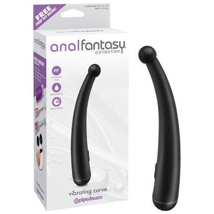 Introducing the Sensuelle Anal Fantasy Collection Vibrating Curve: The Ultimate Pleasure Experience for Him and Her!