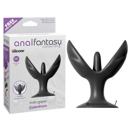Sensual Bliss: Anal Fantasy Collection Insta-Gaper - Model AG-69 - Unisex - Ultimate Anal Stretching Pleasure - Sultry Black